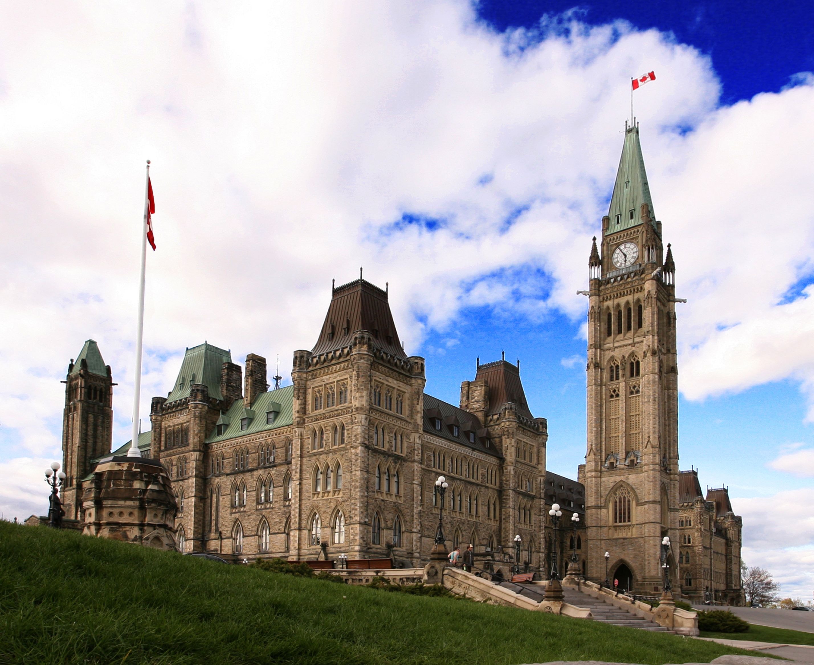 Tòa Nhà Quốc Hội Canada – Biểu tượng chính trị tại Ottawa - Đồi Parliament Hill, thành phố Ottawa, tỉnh Ontario, Canada